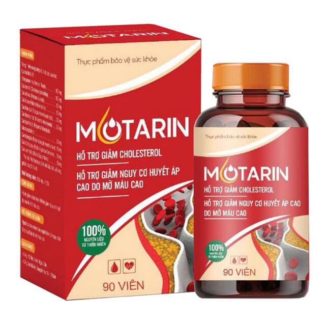 Motarin hỗ trợ giảm cholesterol, giảm nguy cơ tăng huyết áp do mỡ máu cao hình 1