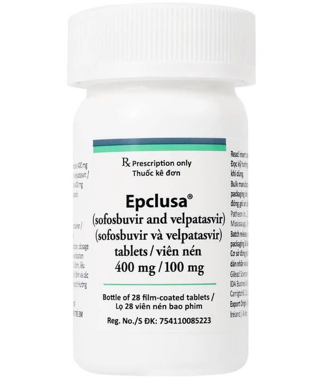 Thuốc Epclusa 400mg/100mg là thuốc gì giá bao nhiêu hình 10\7