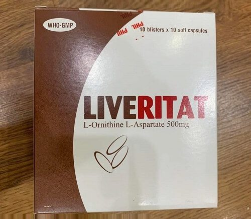 Thuốc Liveritat 500mg là thuốc gì giá bao nhiêu hình 28