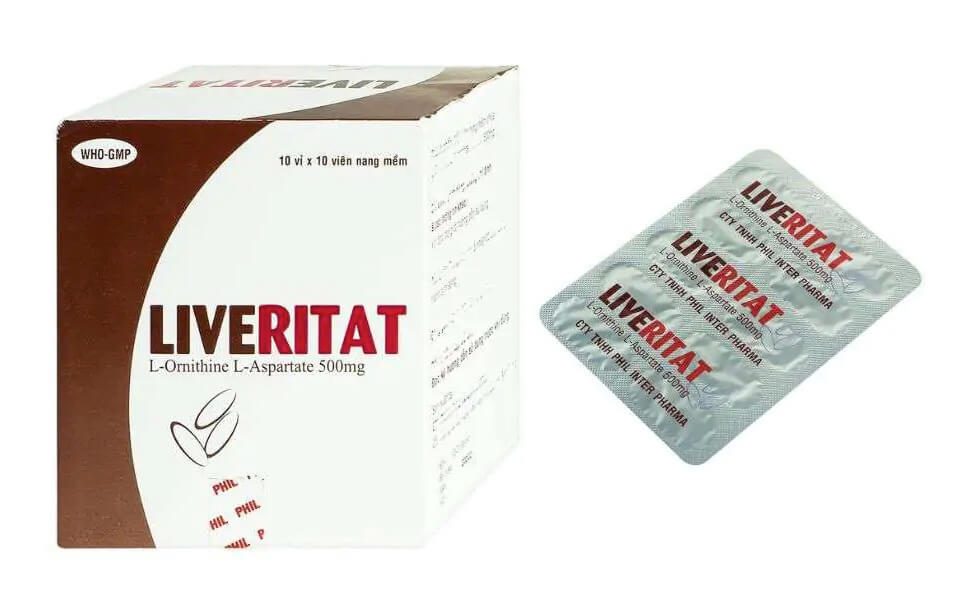 Thuốc Liveritat 500mg là thuốc gì giá bao nhiêu hình 31