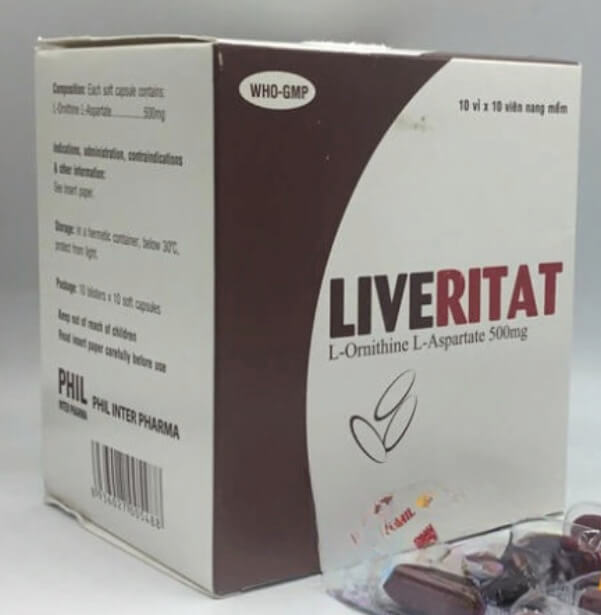 Thuốc Liveritat 500mg là thuốc gì giá bao nhiêu hình 32