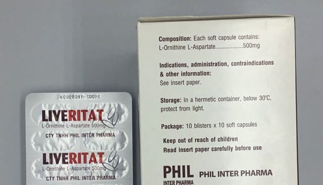 Thuốc Liveritat 500mg là thuốc gì giá bao nhiêu hình 33