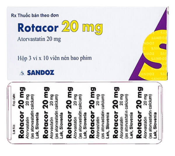 Thuốc Rotacor 20mg là thuốc gì có tác dụng gì hình 8