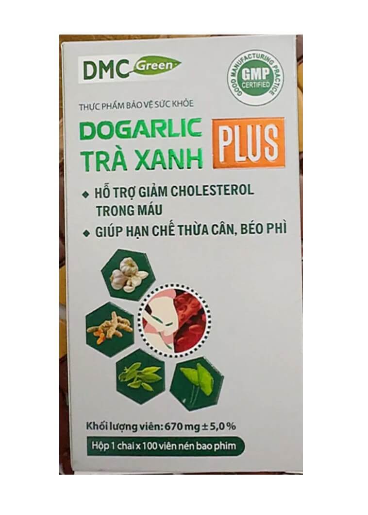 Dogarlic Trà Xanh Plus giảm mỡ máu, giảm Cholesterol máu, hạn chế thừa cân, béo phì, tăng chức năng gan, ngừa bệnh tim mạch hình 12