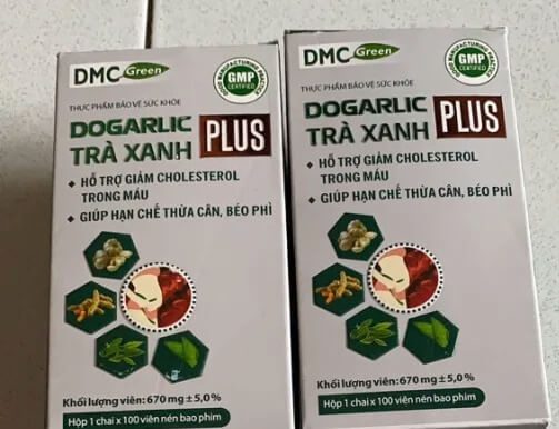 Dogarlic Trà Xanh Plus giảm mỡ máu, giảm Cholesterol máu, hạn chế thừa cân, béo phì, tăng chức năng gan, ngừa bệnh tim mạch hình 4