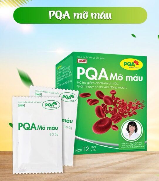 PQA Mỡ Máu hỗ trợ giảm cholesterol máu, giảm nguy cơ xơ vữa động mạch với số đăng ký 10950/2020/ĐKSP hình 8