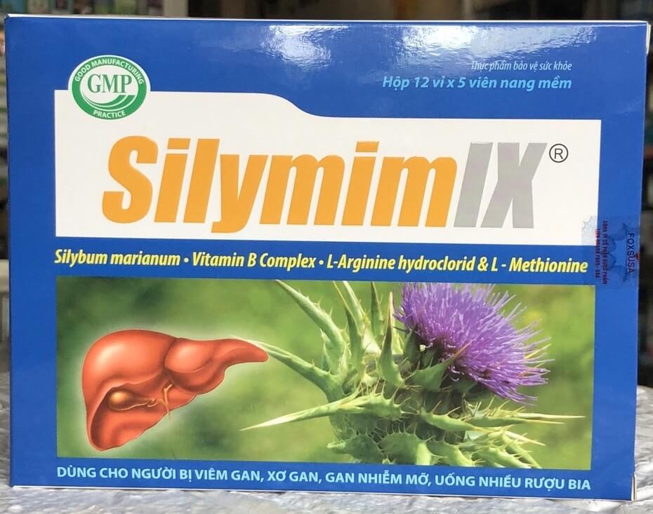 Silymim IX có tác dụng hỗ trợ tăng cường chức năng gan, hỗ trợ điều trị cho các bệnh về gan như xơ gan, viêm gan, gan nhiễm mỡ, gan bị nhiễm độc do uống nhiều rượu bia hoặc dùng thuốc có hại cho gan. Đồng thời hỗ trợ thanh nhiệt, giải độc, mát gan, giảm vàng da, mẩn ngứa, giảm men gan cao hình 17