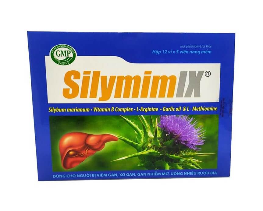 Silymim IX hỗ trợ điều trị chức năng gan suy yếu, gan nhiễm mỡ, xơ gan, thanh nhiệt, giải độc, mát gan với số đăng ký 9418/2020/ĐKSP hình 2