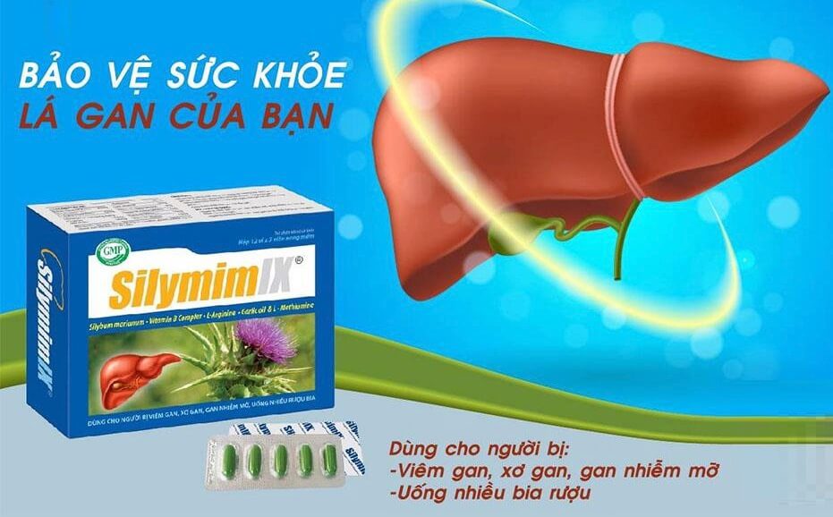 Silymim IX hỗ trợ điều trị cho người bị xơ gan, viêm gan, gan nhiễm mỡ. Người bị suy giảm chức năng gan do uống nhiều rượu bia, thuốc có hại cho gan. Người có triệu chứng bị vàng da, mẩn ngứa, men gan cao do chức năng gan bị suy giảm. Người cần thanh lọc cơ thể, giải độc, mát gan. hình 8