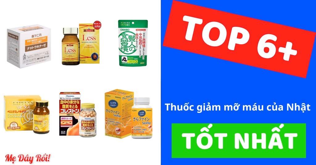 Thuốc giảm mỡ máu của Nhật Bản tốt nhất