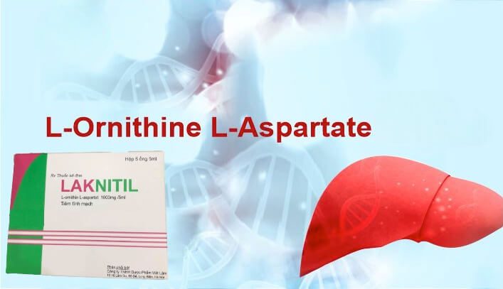 Laknitil là thuốc tiêm tĩnh mạch với hoạt chất chính L-Ornithin L-Aspartat được chỉ định hỗ trợ điều trị bệnh gan cấp và mãn tính như xơ gan, gan nhiễm mỡ, viêm gan, có thể kèm theo hôn mê gan và tiền hôn mê gan, và các trường hợp tăng amoniac trong máu, hoặc các biến chứng về thần kinh như bệnh não gan được cấp phép với số đăng ký VD-14474-11 hình 9