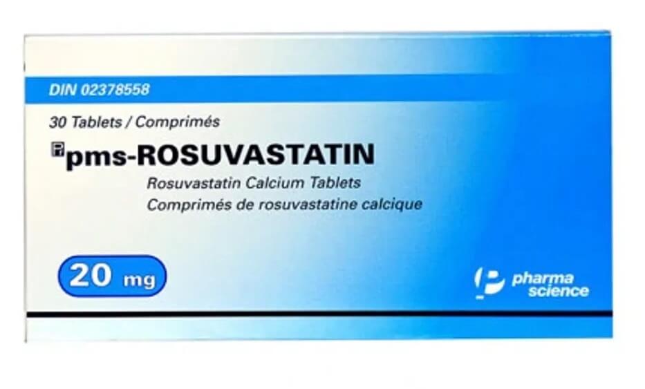 Thuốc pms-Rosuvastatin 20mg điều trị tăng cholesterol nguyên phát (loại IIa), rối loạn lipid hỗn hợp (loại IIb), tăng cholesterol gia đình kiểu đồng hợp tử, phòng ngừa các biến cố tim mạch hình 2