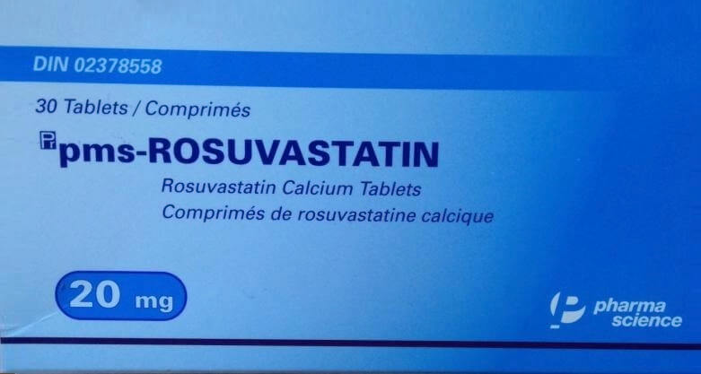 Thuốc pms-Rosuvastatin 20mg điều trị tăng cholesterol nguyên phát (loại IIa), rối loạn lipid hỗn hợp (loại IIb), tăng cholesterol gia đình kiểu đồng hợp tử, phòng ngừa các biến cố tim mạch của công ty Pharmascience Inc., số đăng ký VN-18412-14 hình 9