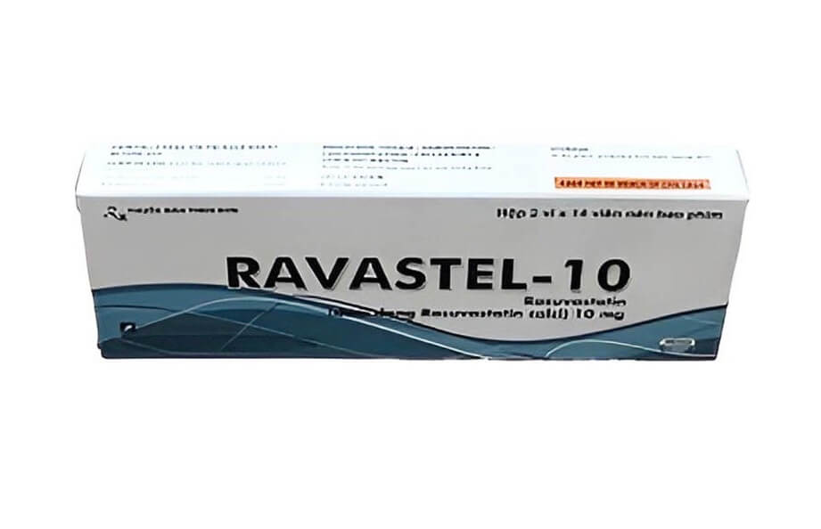 Thuốc Ravastel-10 điều trị tăng cholesterol huyết cho người lớn và trẻ em từ 6 tuổi trở lên bị tăng cholesterol máu nguyên phát (loại lia, kể cả tăng cholesterol máu gia đình kiểu dị hợp tử), rối loạn lipid máu hỗn hợp (loại llB), tăng cholesterol máu gia đình kiểu đồng hợp tử và phòng ngừa biến cố tim mạch hình 5