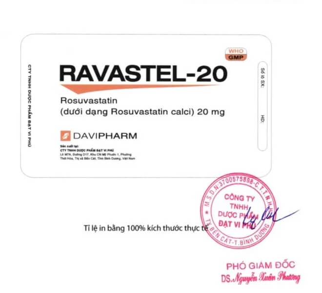 Thuốc Ravastel-20 điều trị cho người tăng cholesterol huyết nguyên phát (type IIa, bao gồm cả tăng cholesterol huyết gia đình dị hợp tử), rối loạn lipid hỗn hợp (type IIb), tăng cholesterol huyết gia đình đồng hợp tử ở người lớn và trẻ em trên 6 tuổi, phòng ngừa biến cố tim mạch hình 2Thuốc Ravastel-20 điều trị cho người tăng cholesterol huyết nguyên phát (type IIa, bao gồm cả tăng cholesterol huyết gia đình dị hợp tử), rối loạn lipid hỗn hợp (type IIb), tăng cholesterol huyết gia đình đồng hợp tử ở người lớn và trẻ em trên 6 tuổi, phòng ngừa biến cố tim mạch hình 5