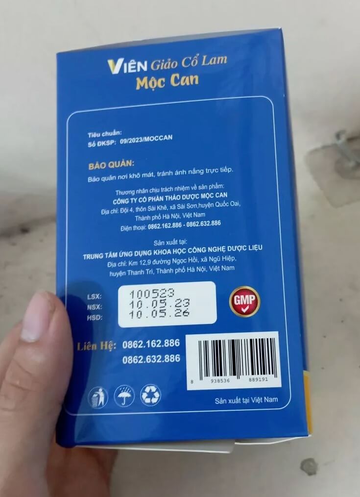 Viên giảo cổ lam Mộc Can hỗ trợ ổn định huyết áp, hạ mỡ máu, hỗ trợ điều trị bệnh tiểu đường, ngăn ngừa xơ vữa mạch máu hình 11