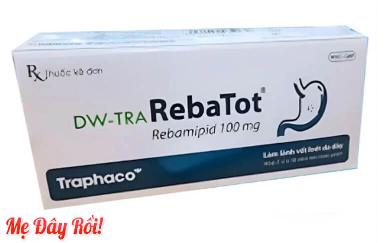 Thuốc DW-TRA RebaTot điều trị loét dạ dày, viêm dạ dày cấp, đợt cấp của viêm dạ dày mạn tính, viêm niêm mạc miệng hình 2