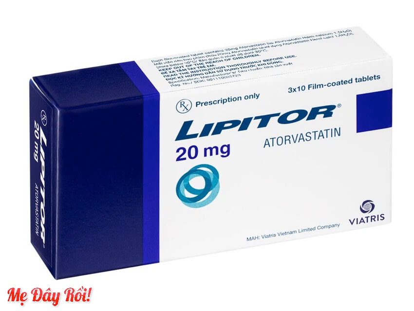 Thuốc Lipitor 20mg là thuốc gì, giá bao nhiêu, có tác dụng gì, trị bệnh gì hình 1