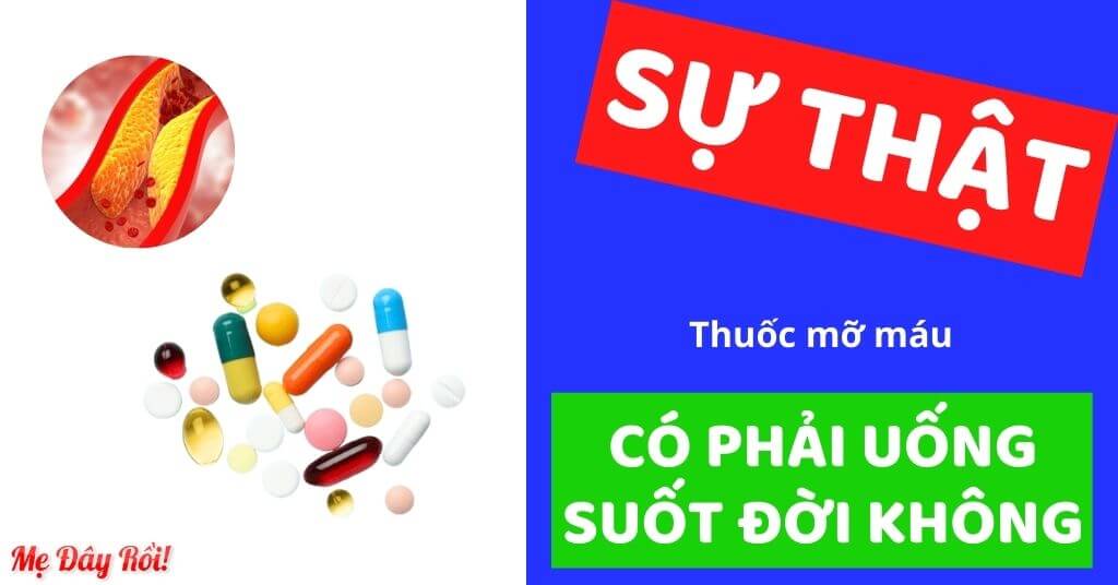 Thuốc mỡ máu có phải uống suốt đời không