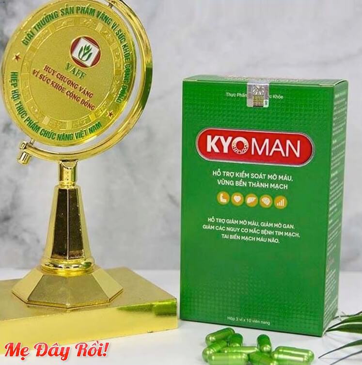 Viên mỡ máu Kyoman hình 2