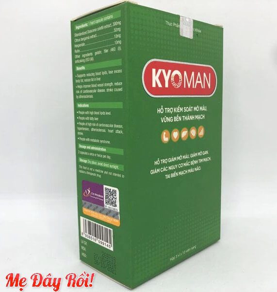 Viên mỡ máu Kyoman hình 4