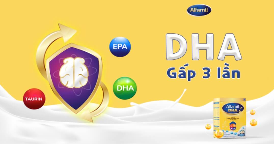 Alfamil DHA – Cao Khỏe, Sáng Trí hình 3