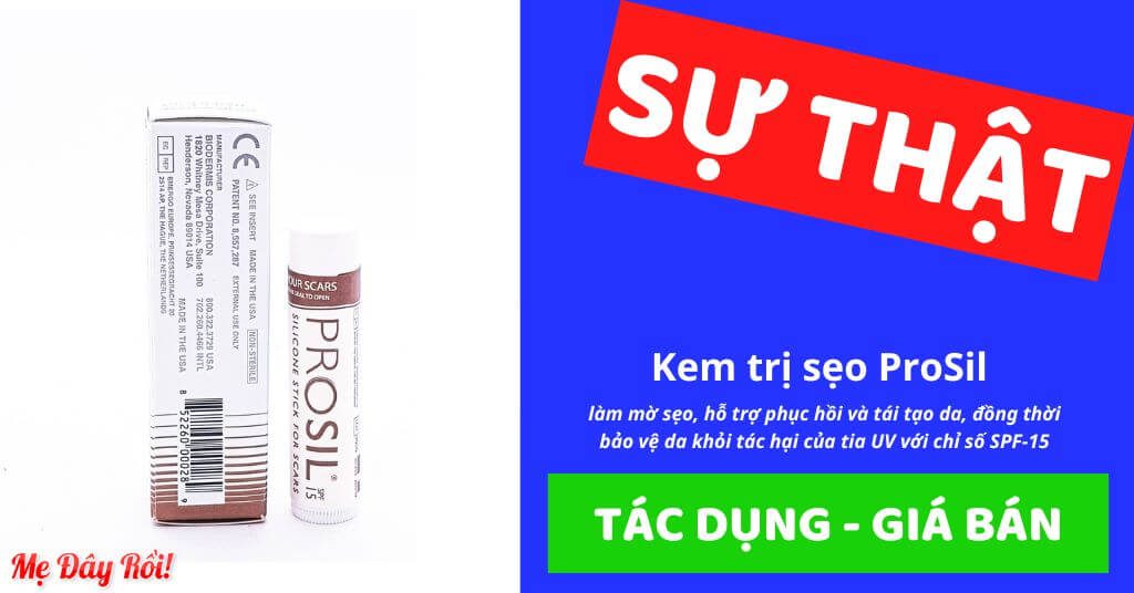 Kem trị sẹo Prosil