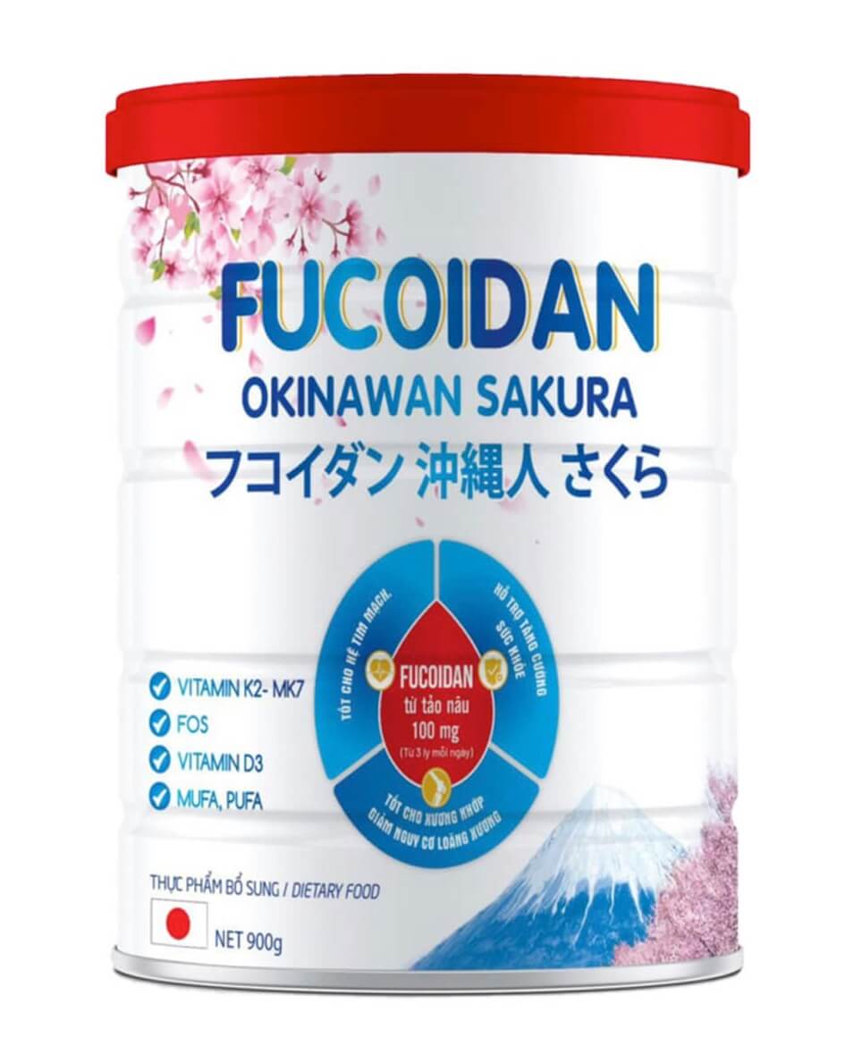 Sữa Fucoidan Okinawan Sakura hình 1