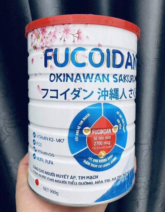 Sữa Fucoidan Okinawan Sakura hình 10