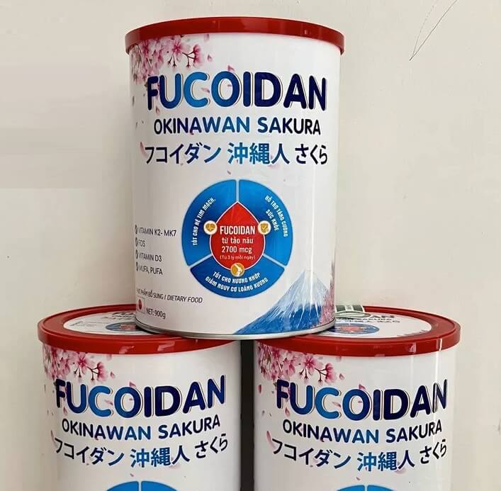 Sữa Fucoidan Okinawan Sakura hình 13