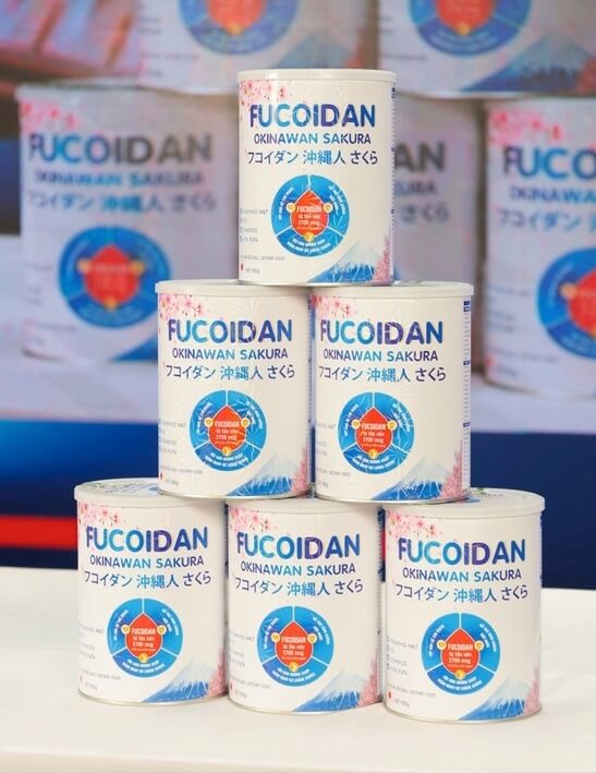 Sữa Fucoidan Okinawan Sakura hình 3