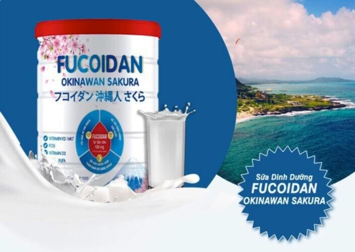 Sữa Fucoidan Okinawan Sakura hình 7