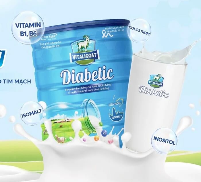 Sữa Vitaligoat Diabetic hình 3