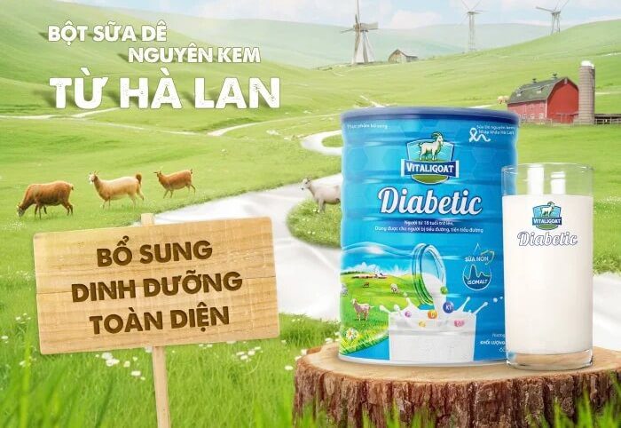 Sữa Vitaligoat Diabetic hình 4