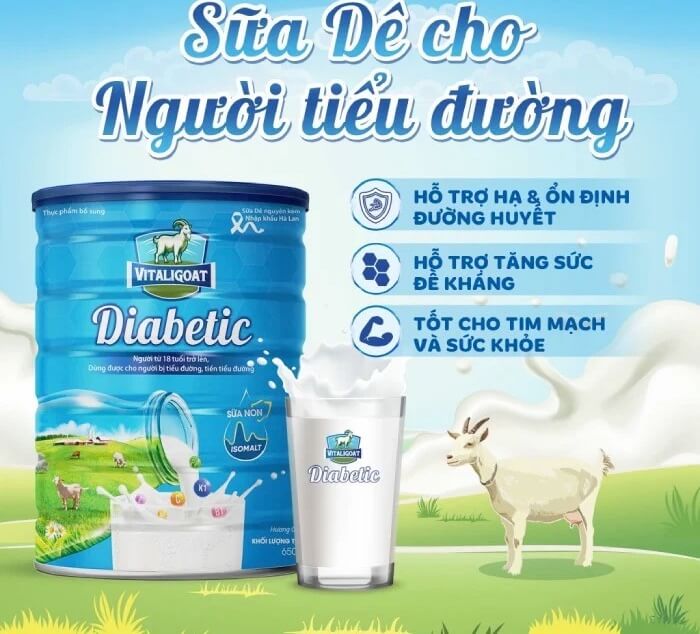 Sữa Vitaligoat Diabetic hình 67