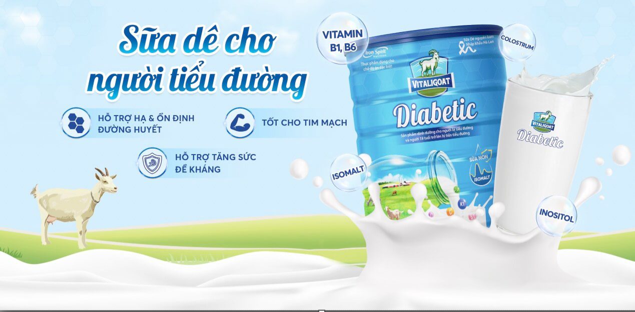 Sữa Vitaligoat Diabetic hình 10