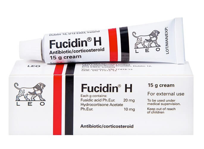 Fucidin H là thuốc gì có tác dụng gì giá bao nhiêu Fucidin và Fucidin H khác nhau như thế nào hình 1