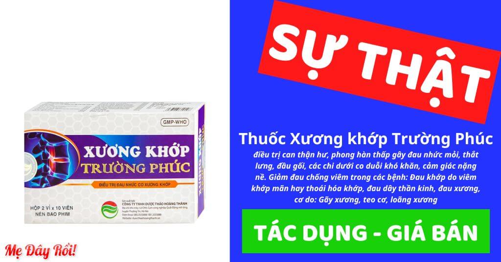 Thuốc Xương khớp Trường Phúc