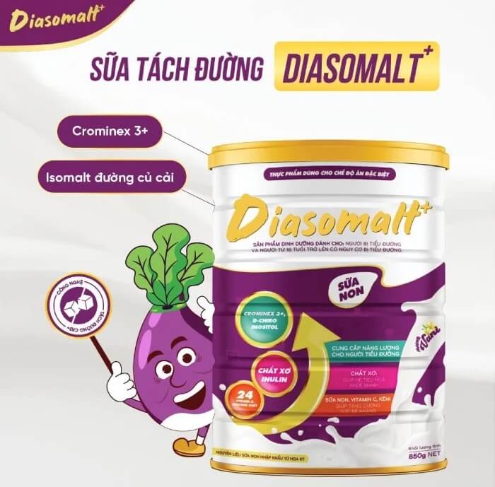 Sữa tiểu đường Diasomalt hình 6