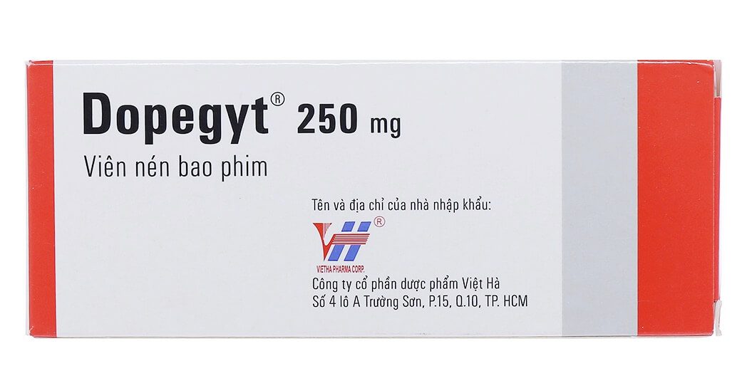 Thuốc Dopegyt 250mg hình 2