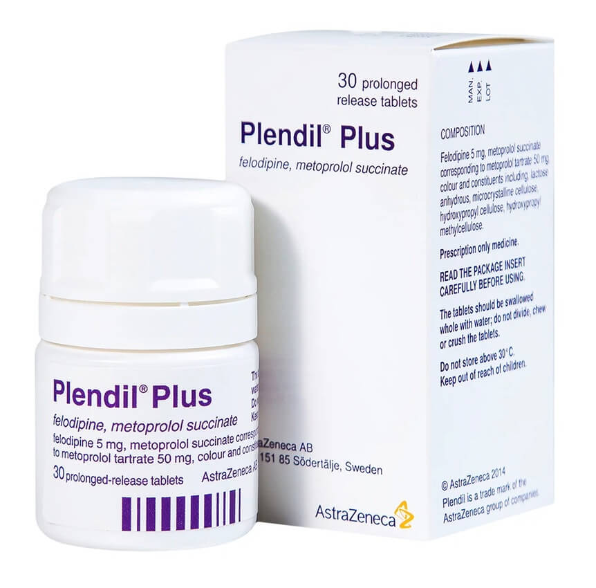 Thuốc Plendil Plus hình 1