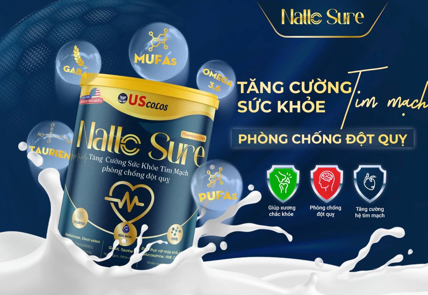 Sữa Natto Sure hình 2