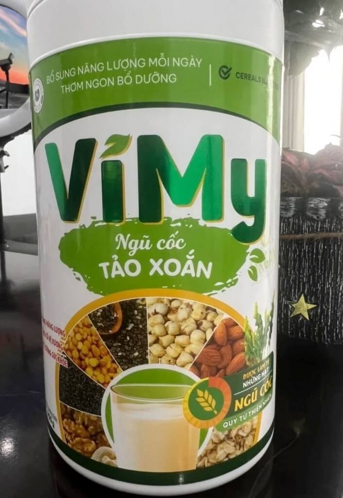 Sữa Vimy Ngũ cốc Tảo Xoắn hình 4