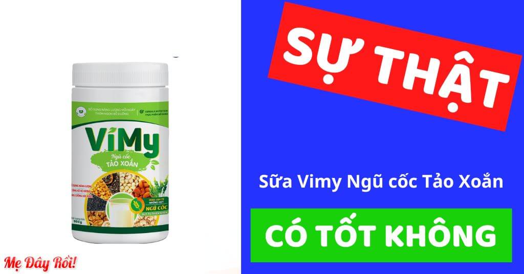 Sữa Vimy Ngũ cốc Tảo Xoắn