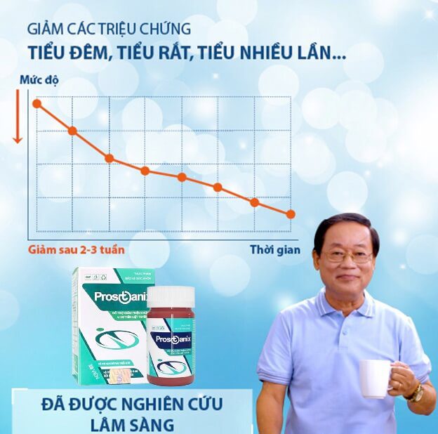 Thuốc Prostanix hỗ trợ giảm kích thước u xơ tiền liệt tuyến