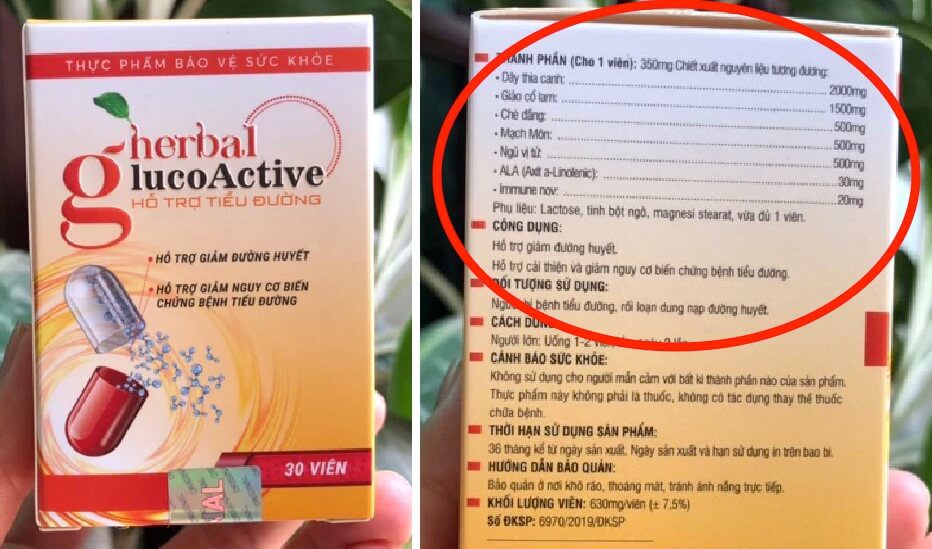 Glucoactive là thuốc hay thực phẩm chức năng