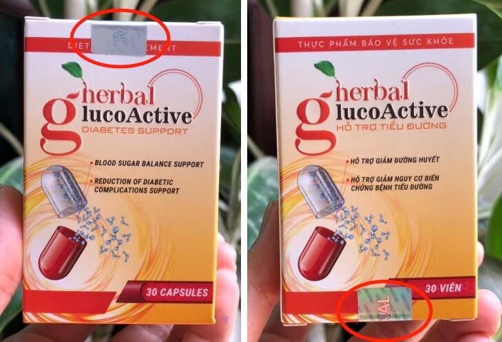 Thuốc herbal glucoactive chính hãng