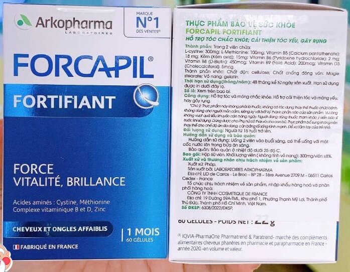 Forcapil Fortifiant Arkopharma hình 7