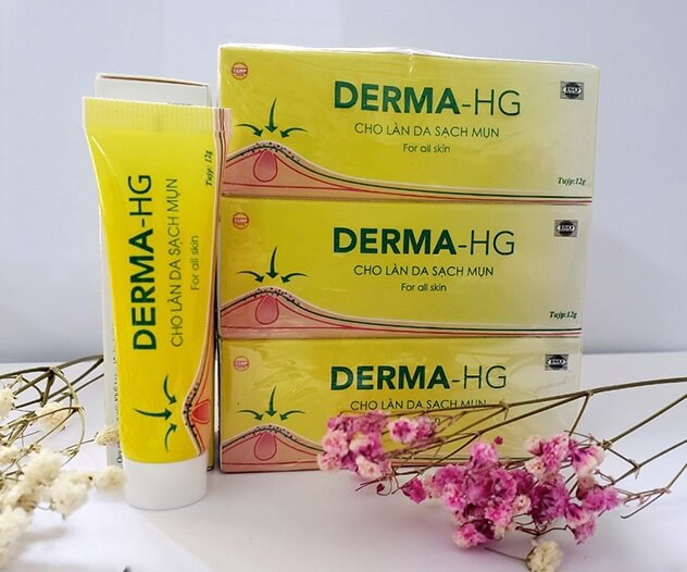 Kem trị mụn Derma HG hình 11