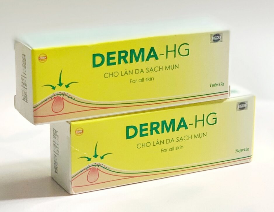 Kem trị mụn Derma HG hình 12